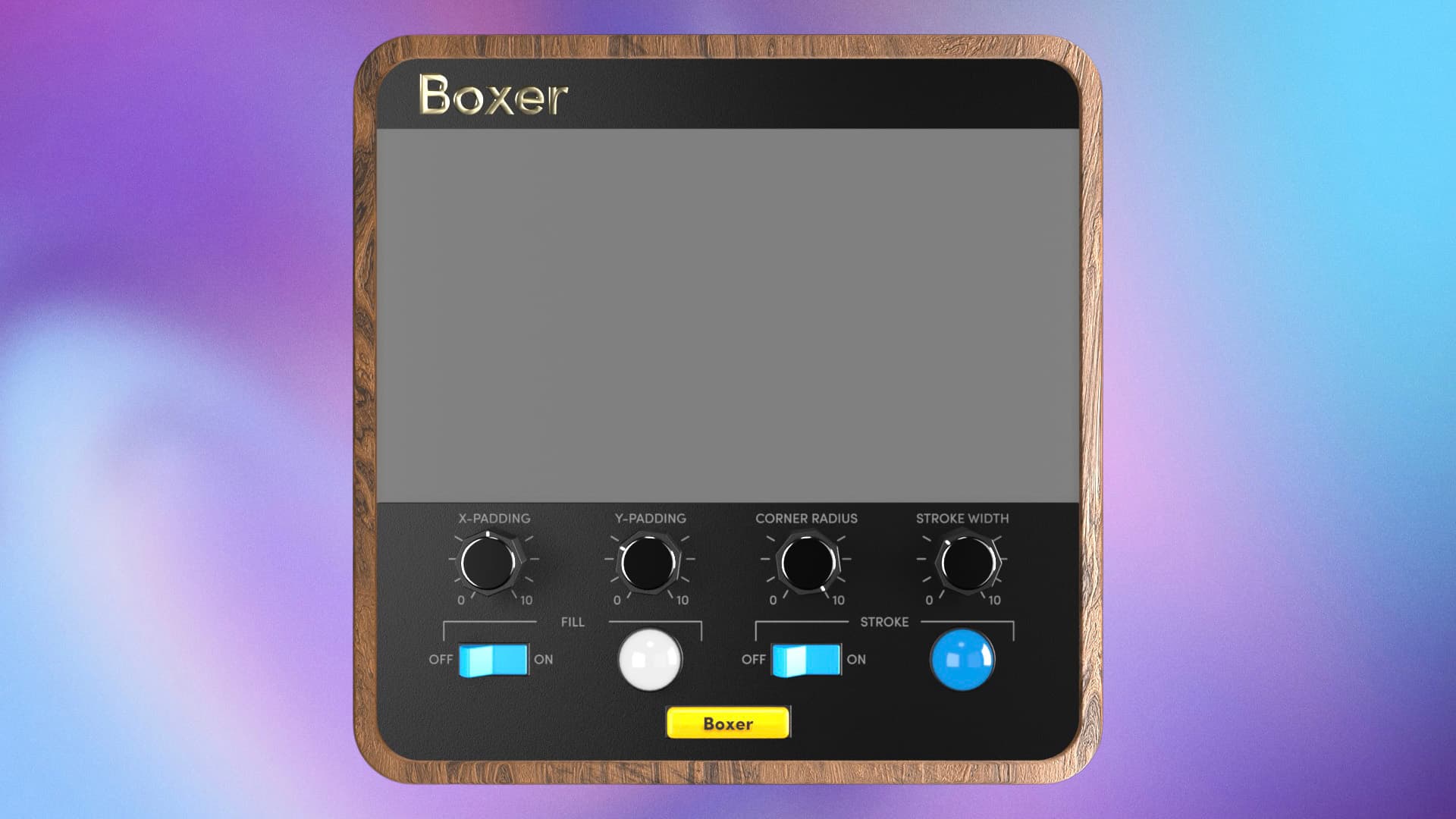 Original Moog-inspired design.