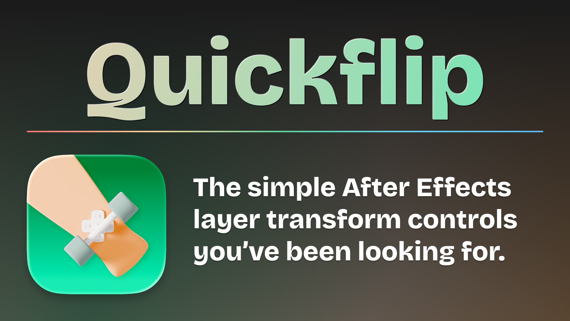Quickflip banner